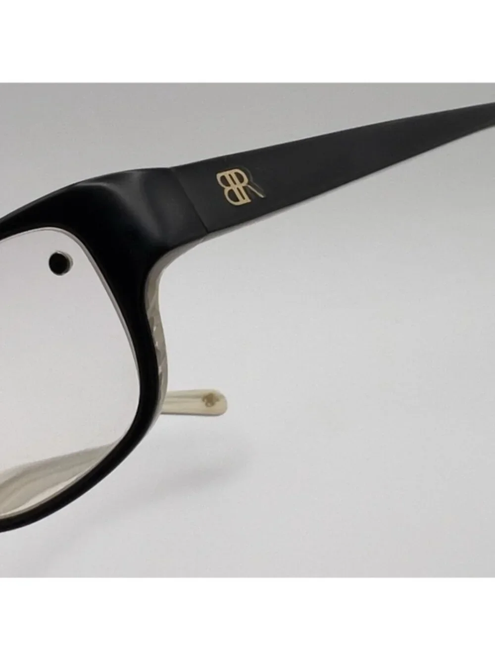 Banana Republic Buffy 0JPZ Eyeglass Frames Horn Black Tan Rectangle 53-15-130